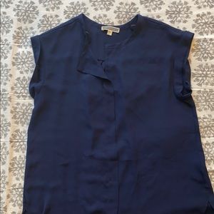 Pleione navy blue blouse